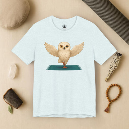 Snowy Owl - Tree Pose Tee