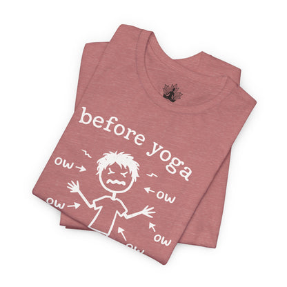 Before Yoga Men Tee