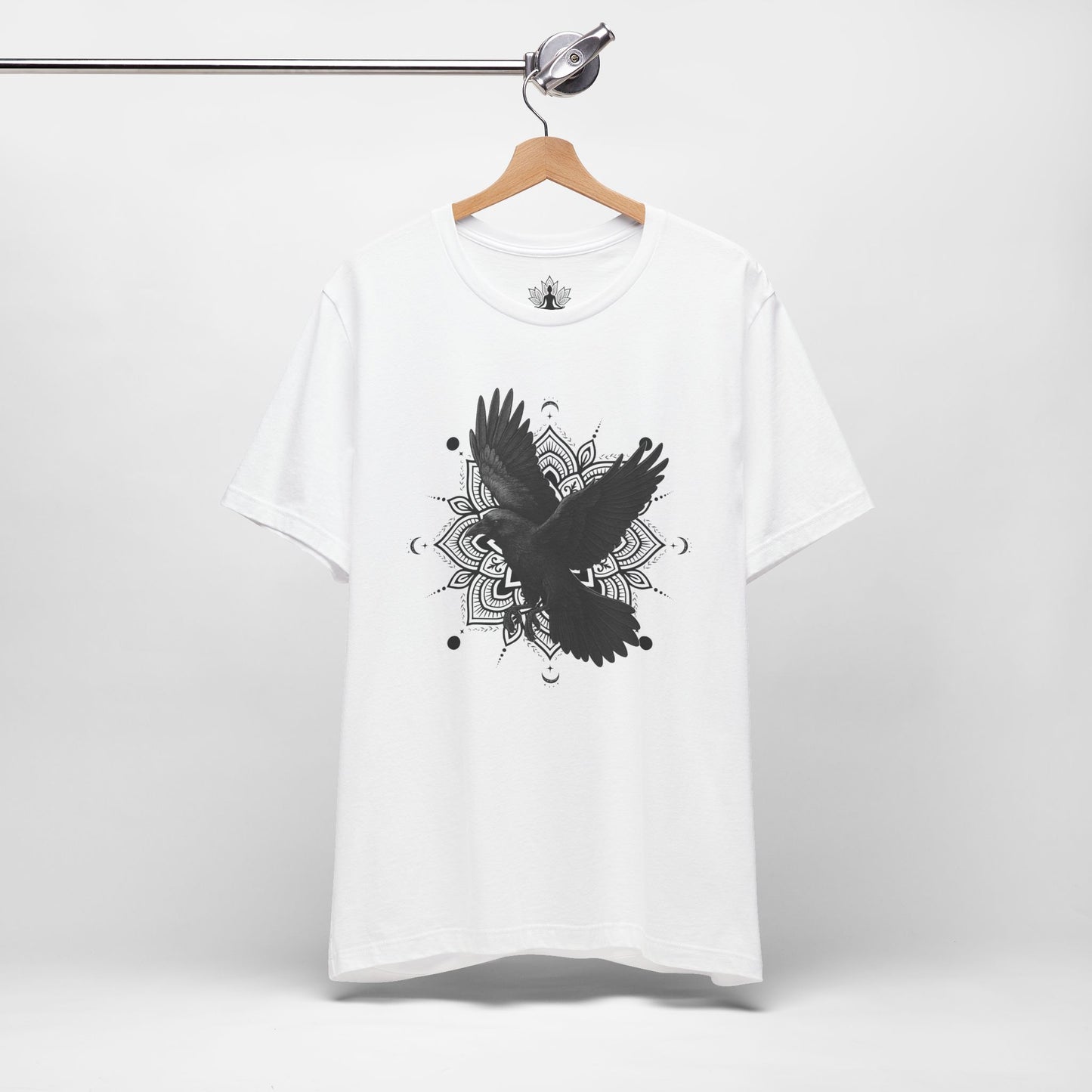 Mystic Raven – Mandala Moon Freedom Men Tee