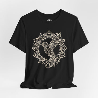 Hummingbird & Mandala Tee