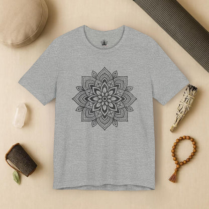 Spiritual Boho Mandala - Yoga Sacred Geometry Tee