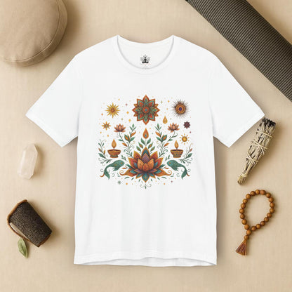 Mystic Lotus Bloom - Spiritual Energy Tee