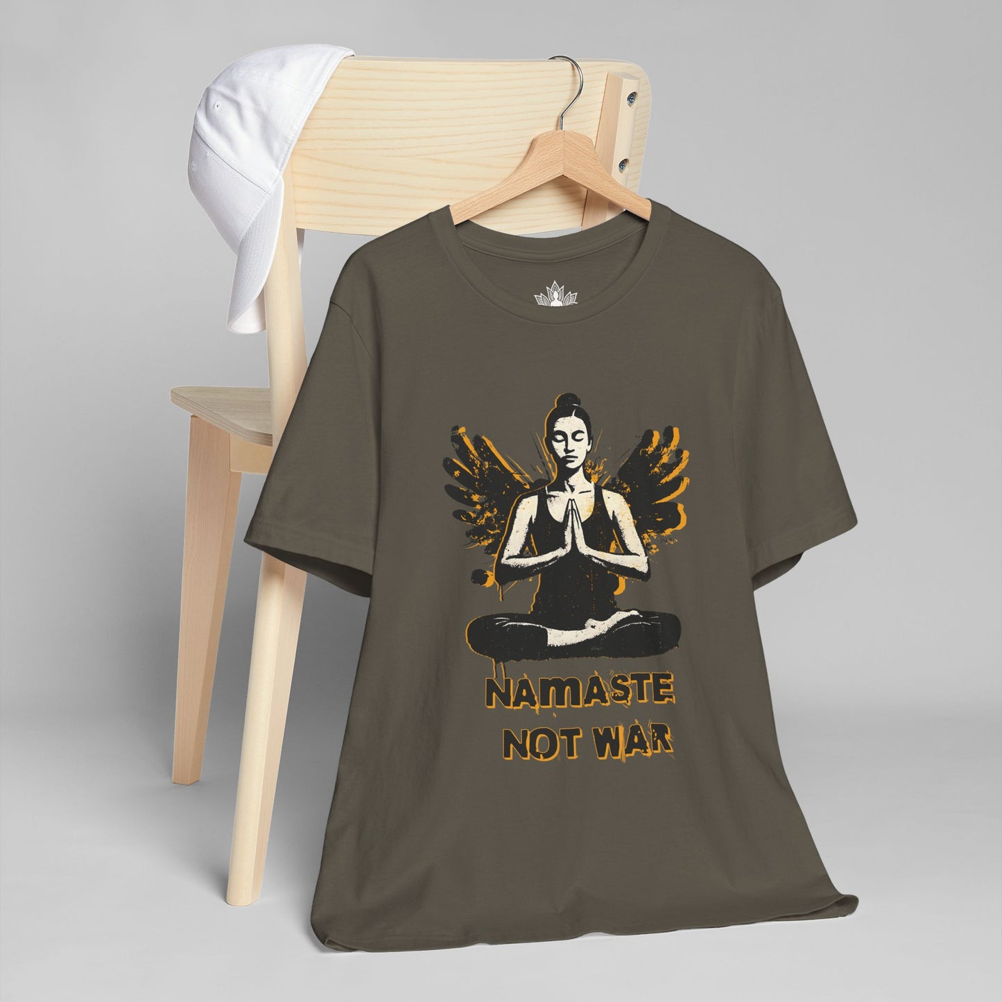 Namaste Not War – Urban Street Art Men Tee