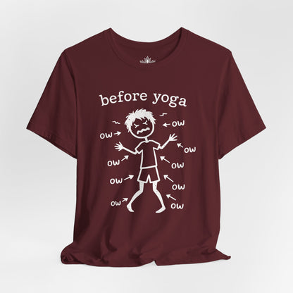 Before Yoga Men Tee