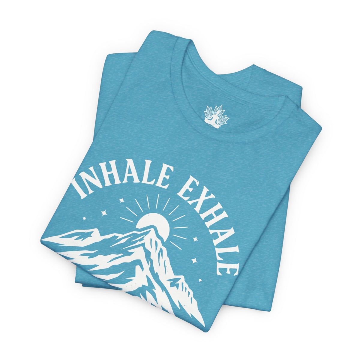 Inhale Exhale Repeat - Mountain Peace Men Tee