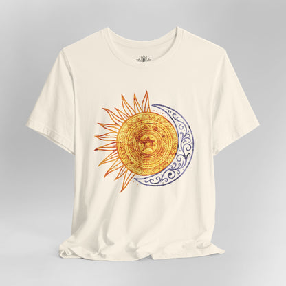 Sun & Moon Yin Yang Yoga Tee