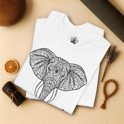 Elephant Mandala Art – Choose Wisdom Tee