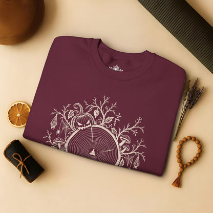 The Quiet Center: Haunted Woods Halloween Edition Sweatshirt