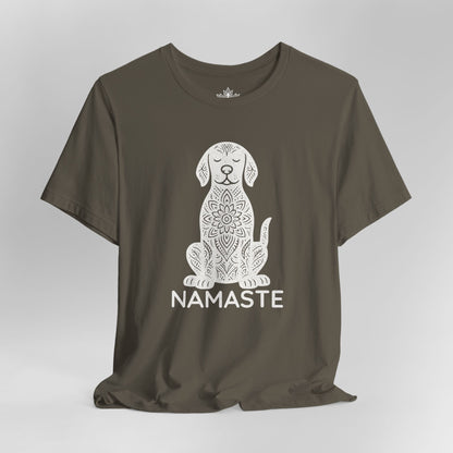 Calm Dog - Mandala Namaste Tee