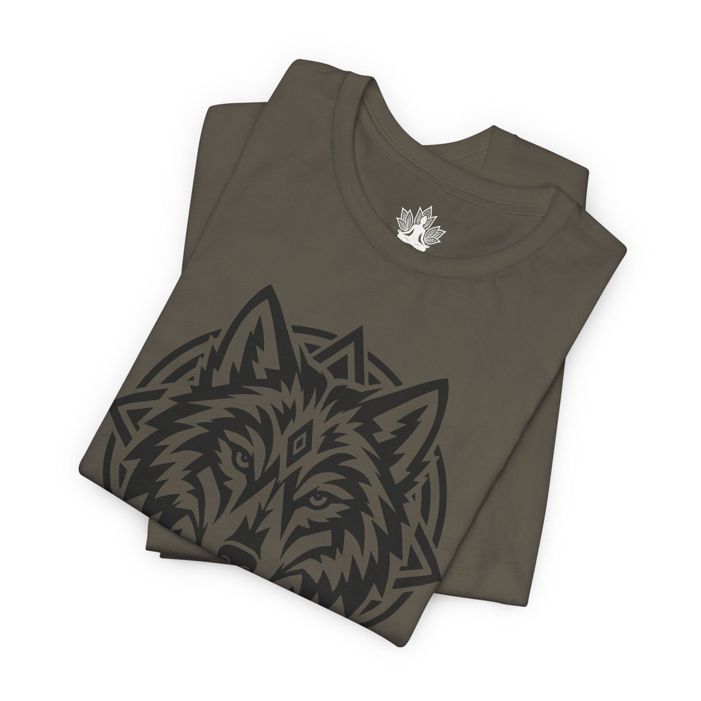 Guardian Wolf Mandala Men Tee