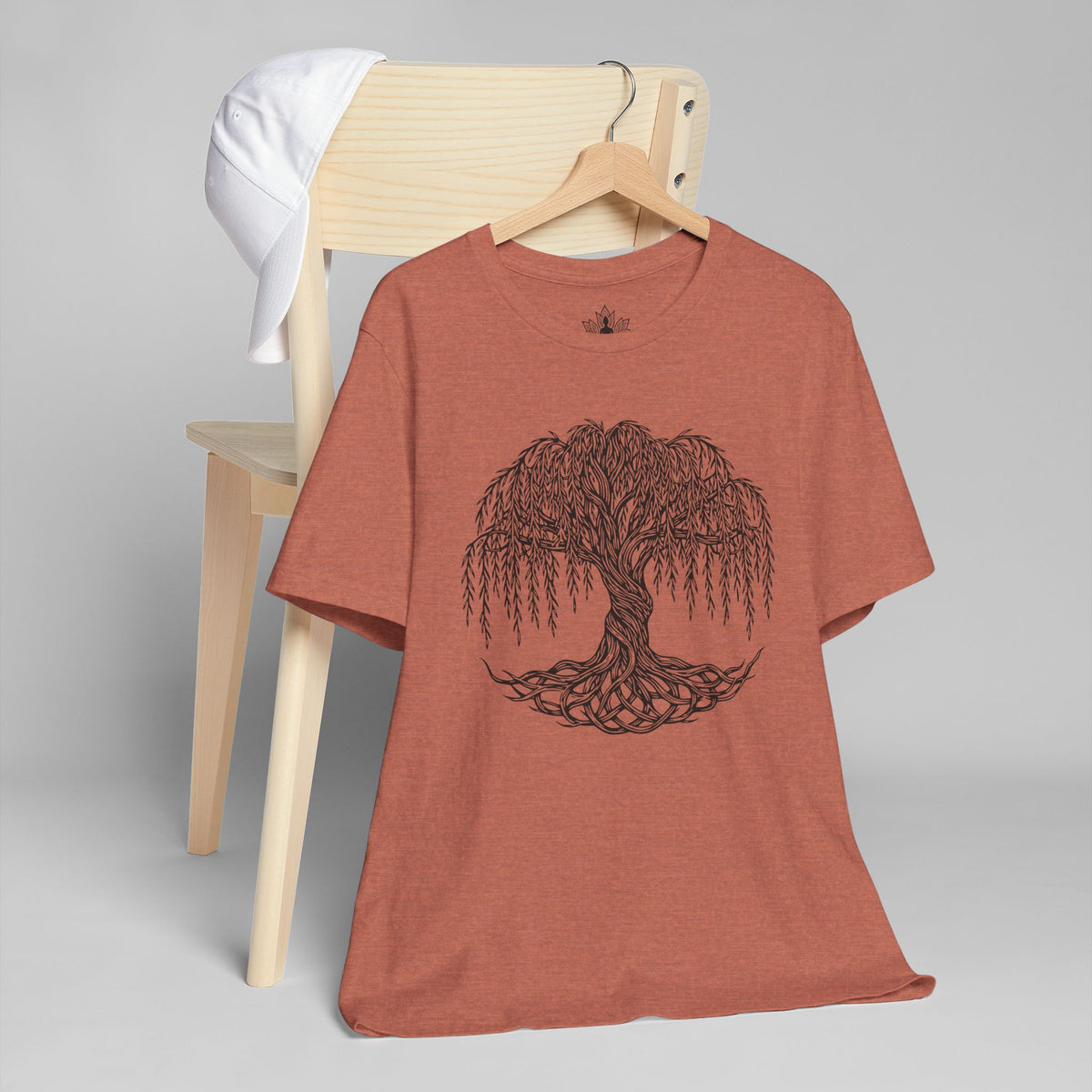 Tree Of Life Weeping Willow Men Tee