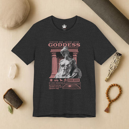Greek Yoga Goddess – Stretch & Ascend Tee