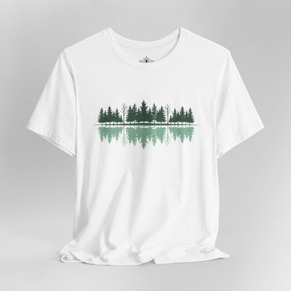 Mindful Forest – Reflection Nature Yoga Men Tee