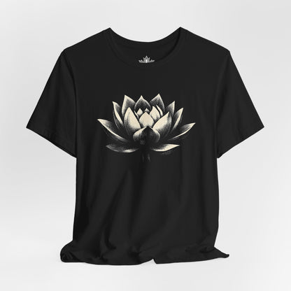 Lotus Shadow Art Tee