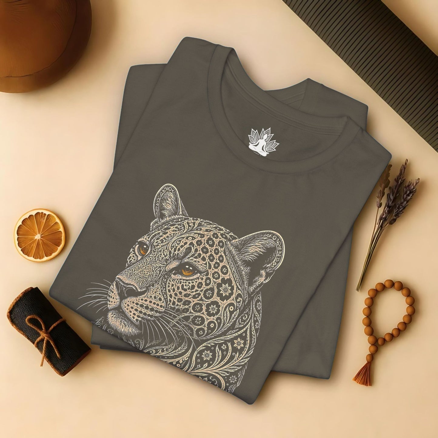 Mandala Leopard Tee