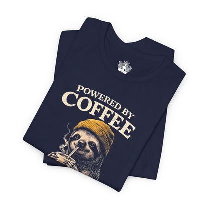 Powered By Coffee & Savasana Men Tee