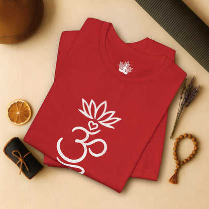 Sacred Harmony – Vintage Om Lotus Tee