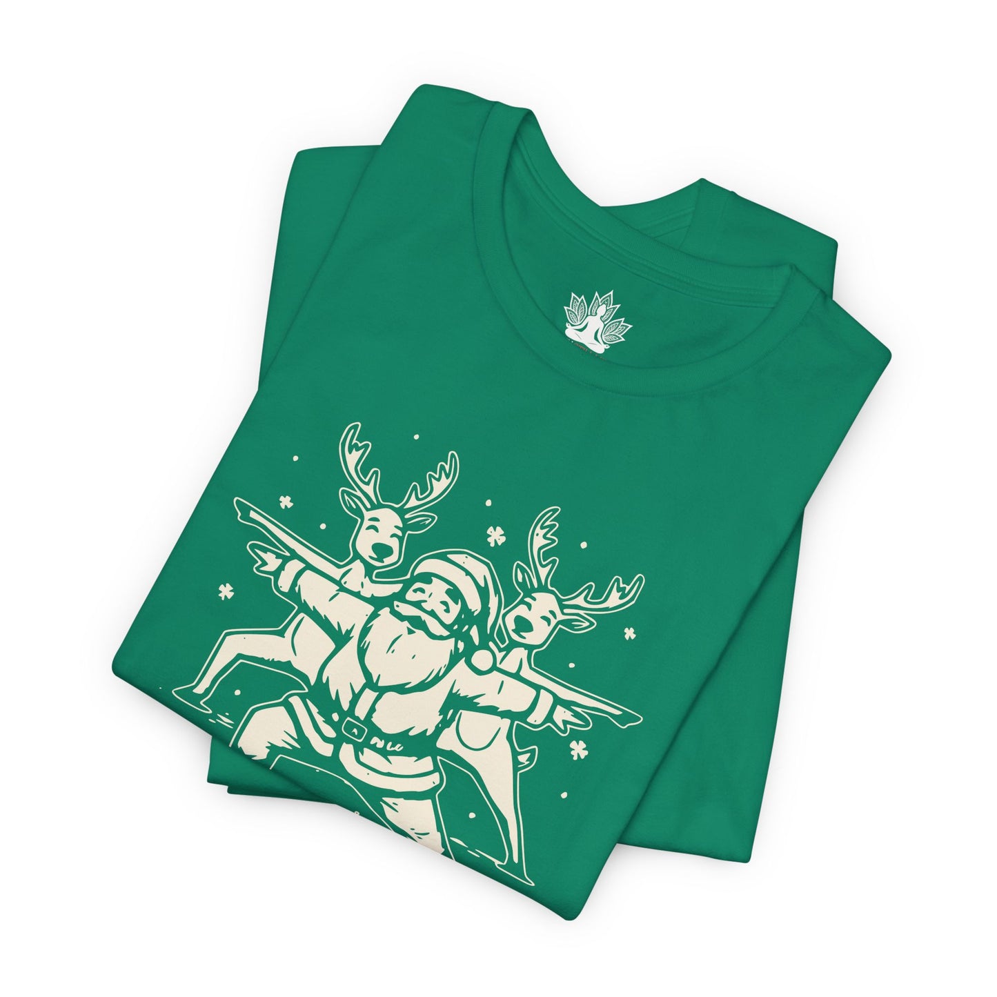 Let It Flow Santa Tee