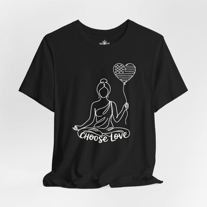 Choose Love – Peace & Kindness Yoga Tee