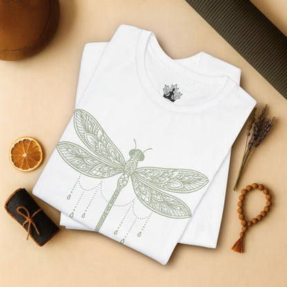 Mandala Dragonfly - Serenity Tee