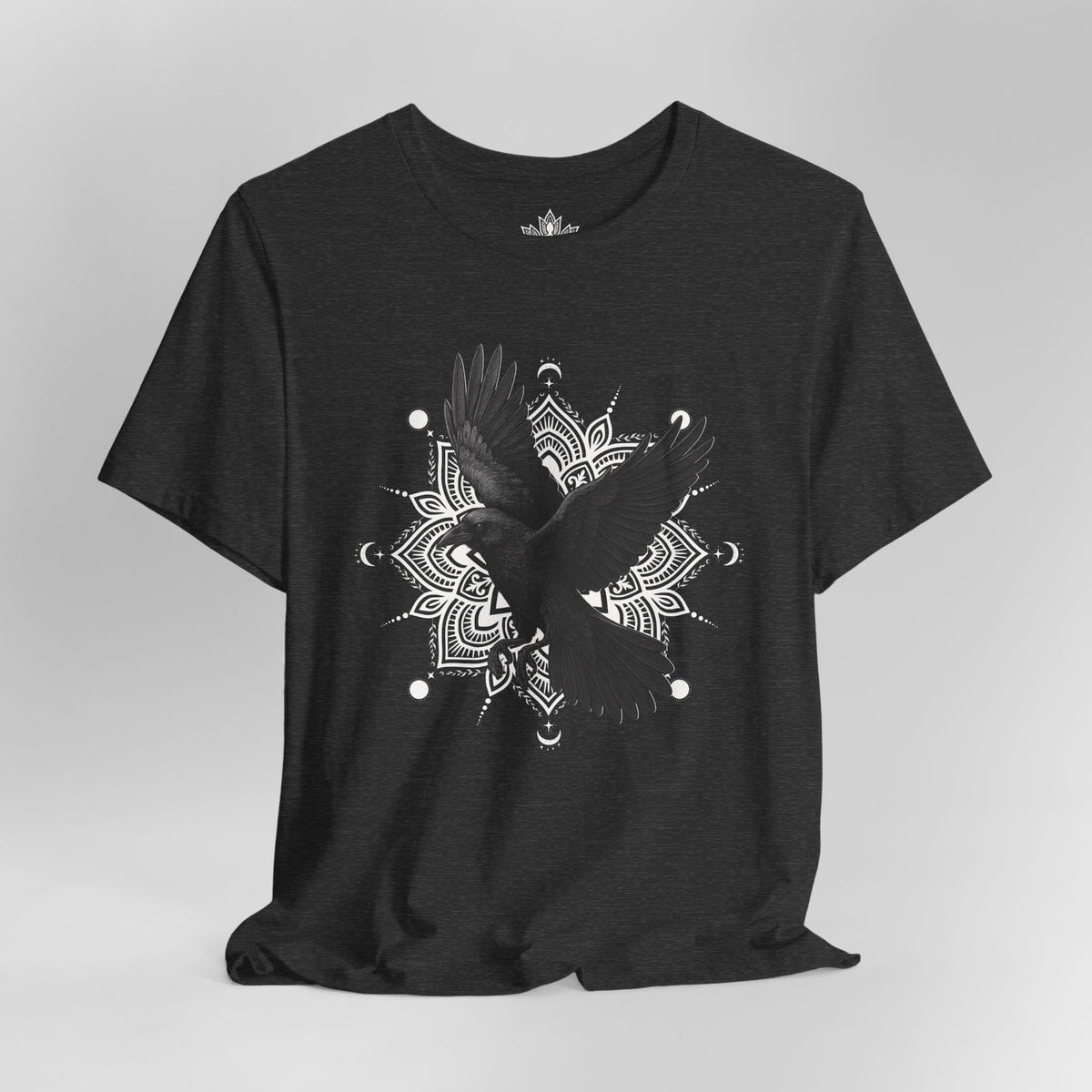 Mystic Raven Mandala Men Tee