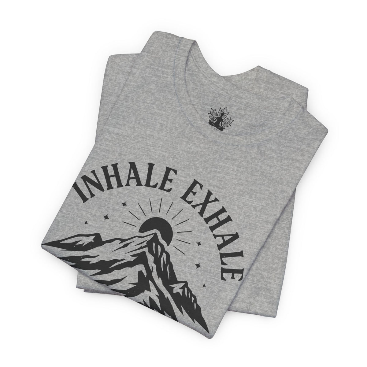Inhale Exhale Repeat - Mountain Peace Men Tee