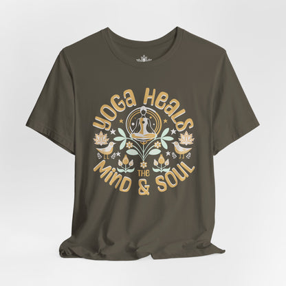 Yoga Heals the Mind & Soul Tee
