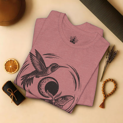 Hummingbird & Moth Harmony Tee