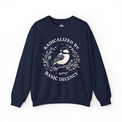 Radicalized By Basic Decency Sweatshirt