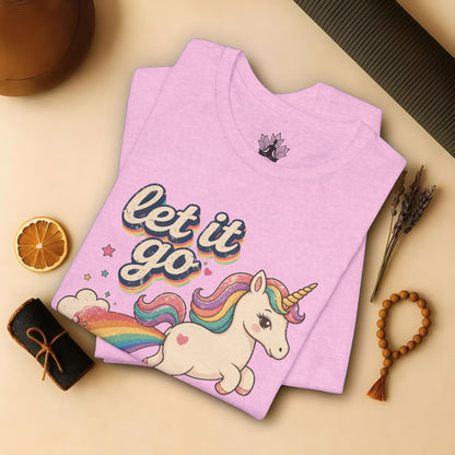Nostalgia Unicorn Let It Go Tee
