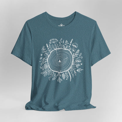 The Quiet Center Botanical Men Tee