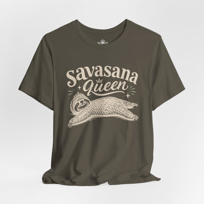 Savasana Queen Sloth Tee