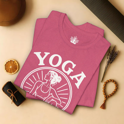 Yoga Because It's Cheaper Than Therapy Tee