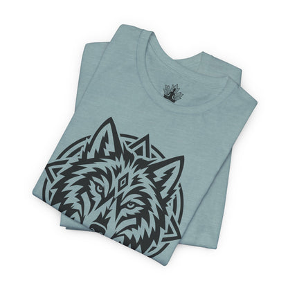 Guardian Wolf Mandala Men Tee