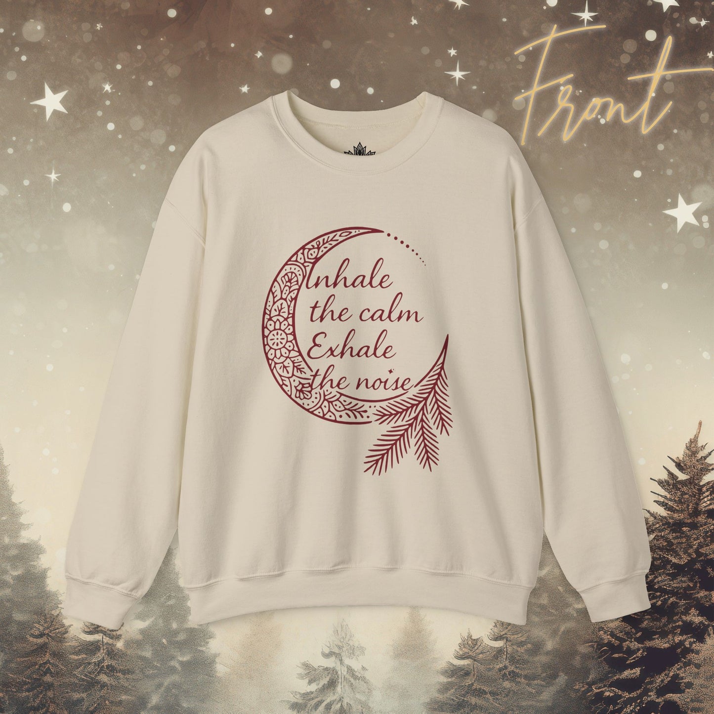 Inhale Calm Exhale Noise - Cozy Sweatshirt