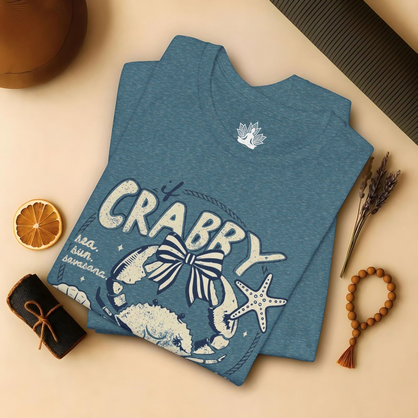 If Crabby, Return To Beach Yoga Tee