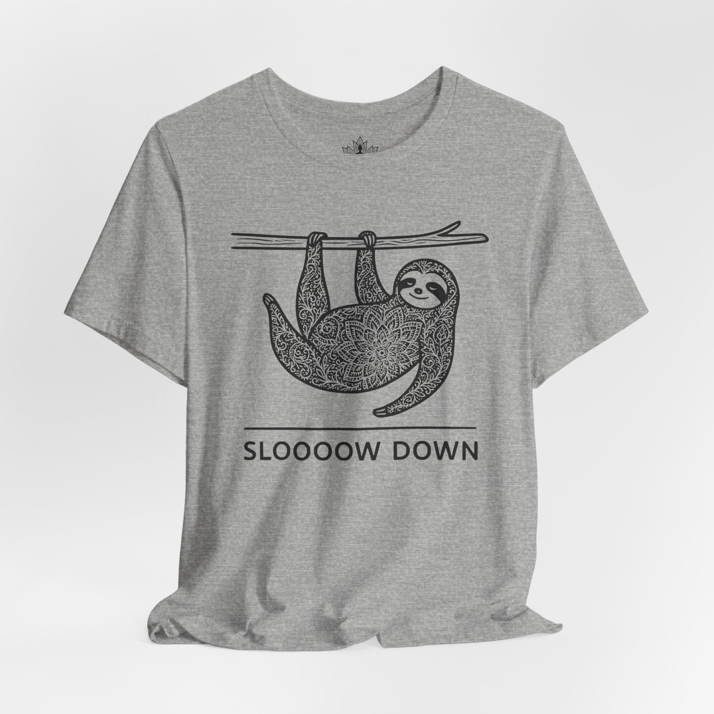Sloooow Down – Mindful Sloth Tee