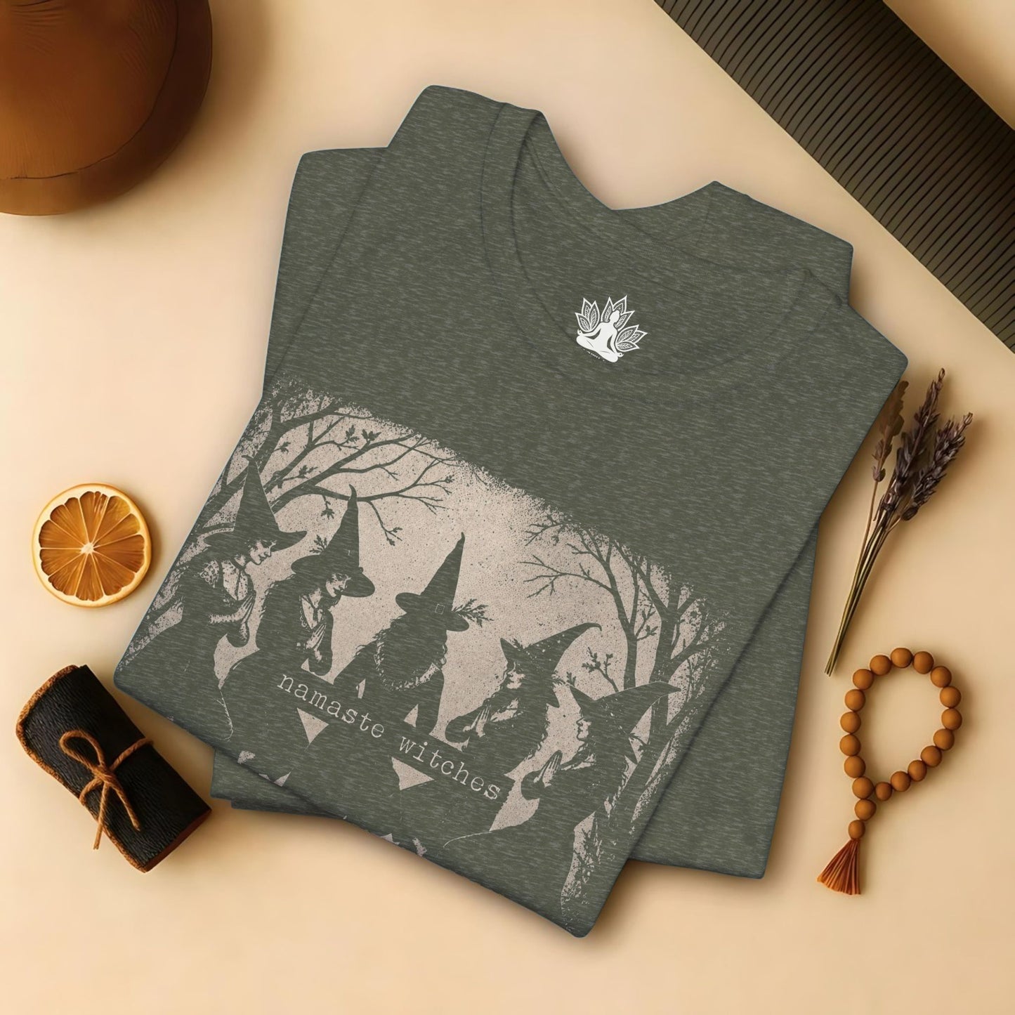 Namaste Witches Sisterhood Tee