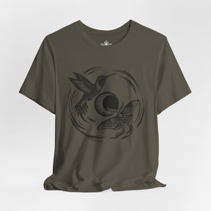 Hummingbird & Moth Harmony Tee