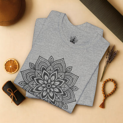 Spiritual Boho Mandala - Yoga Sacred Geometry Tee