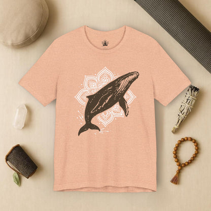 An Ocean Spirit – Humpback Whale Mandala Tee