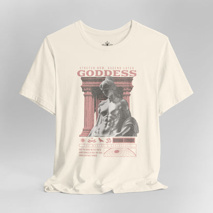 Greek Yoga Goddess – Stretch & Ascend Tee