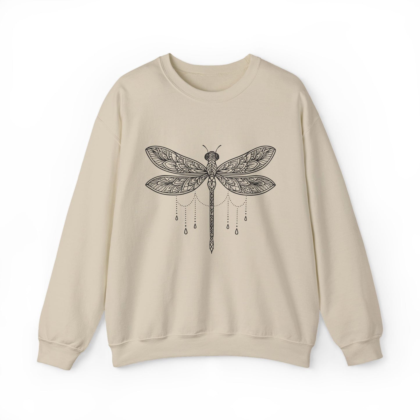 Sweat-shirt Mandala Libellule - Sérénité