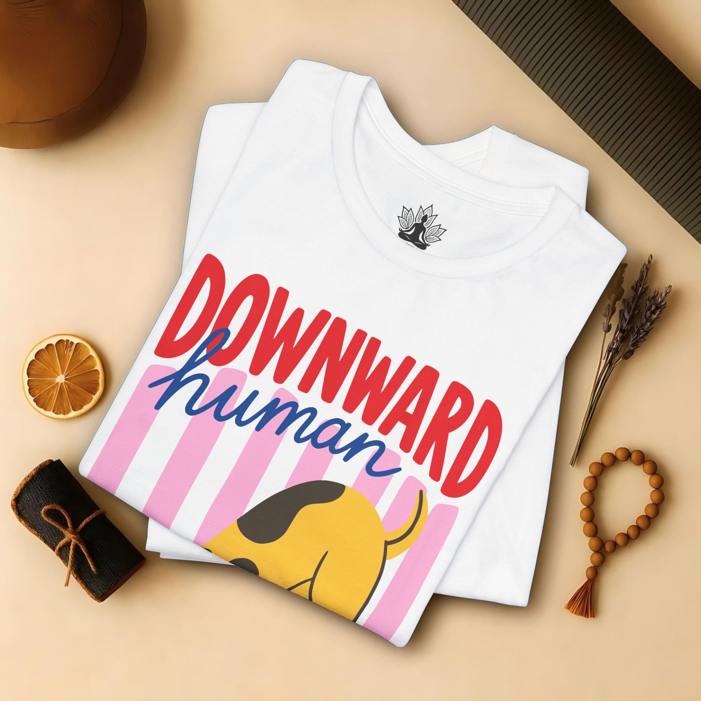 Downward Human Dopamine Tee