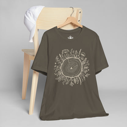 The Quiet Center Botanical Men Tee
