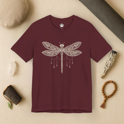 Mandala Dragonfly - Serenity Tee
