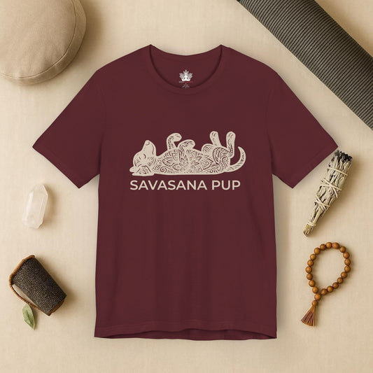 Chill Mandala Dog - Savasana Pup Tee