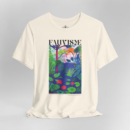 Peace in the Chaos – Fauvisme Lotus Tee