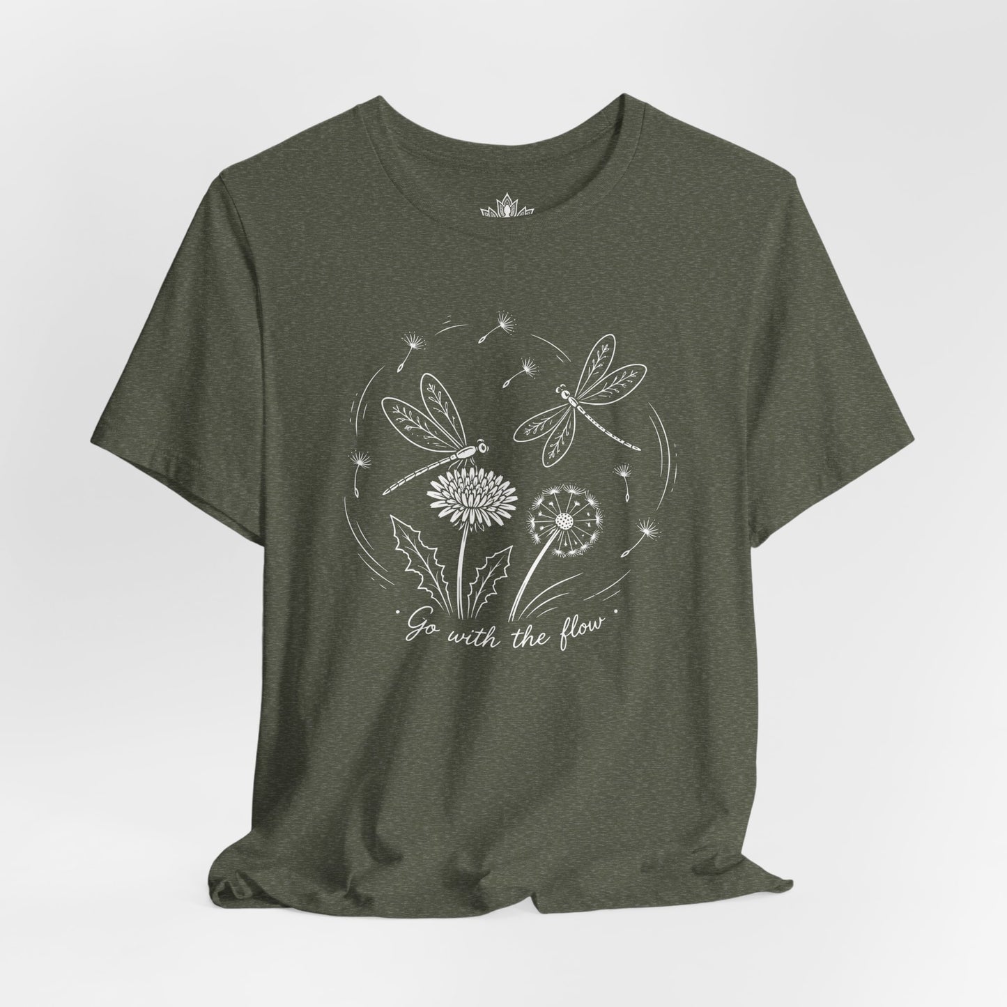 Go With The Flow Delicate Dragonflies Tee