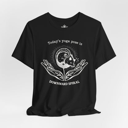 Downward Spiral Opossum Tee